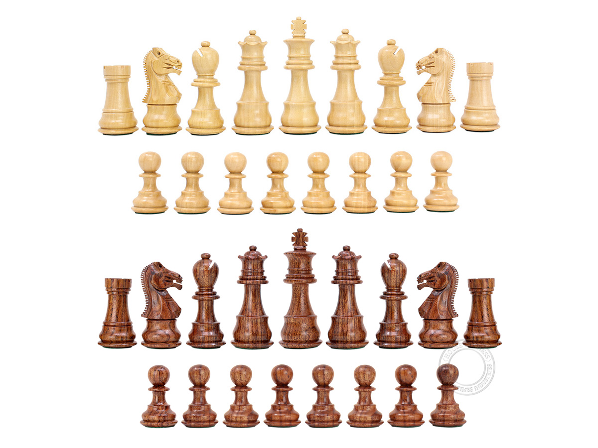 Our sale is for chess pieces only and the chess board is not included.
